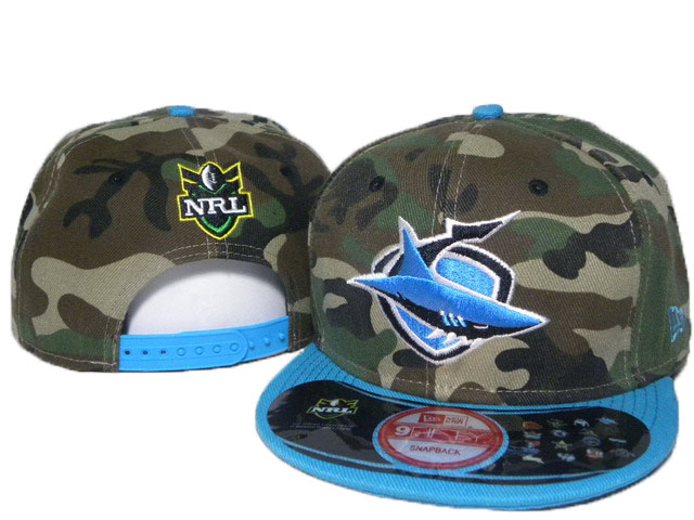 NRL Sharks NE Snapback Hat #05